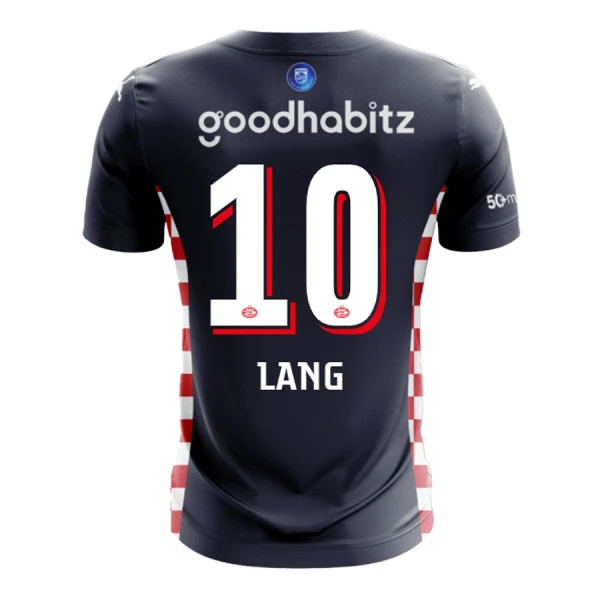 Camiseta PSV Eindhoven Noa Lang 10 Visitante 2025/2026