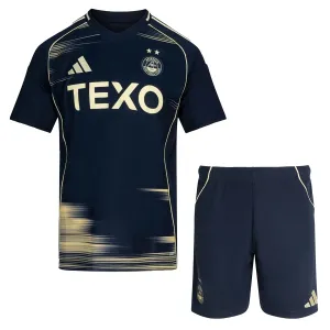 Conjunto Aberdeen Visitante 2025/2026 Niño