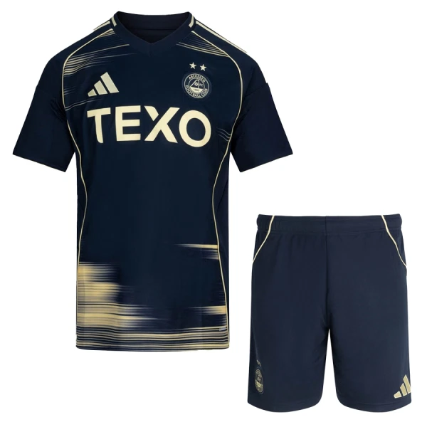 Conjunto Aberdeen Visitante 2025/2026 Niño