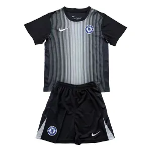 Conjunto Chelsea Portero 2025/2026 Niño Negro