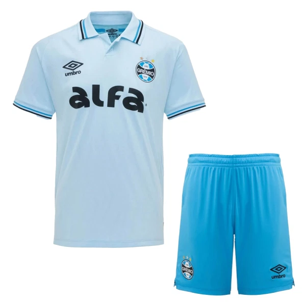 Conjunto Grêmio FBPA Visitante 2025/2026 Niño
