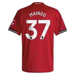 Camiseta Manchester United Kobbie Mainoo 37 Local 2025/2026