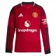Camiseta Manchester United Local 2025/2026 Manga Larga