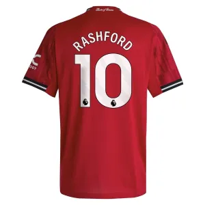 Camiseta Manchester United Marcus Rashford 10 Local 2025/2026