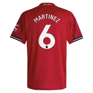 Camiseta Manchester United Martinez 6 Local 2025/2026