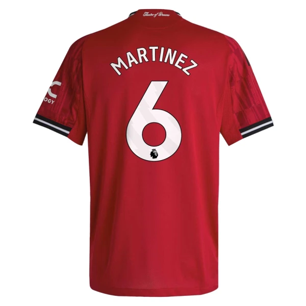 Camiseta Manchester United Martinez 6 Local 2025/2026