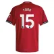 Conjunto Manchester United Leny Yoro 15 Local 2025/2026 Niño