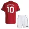 Conjunto Manchester United Marcus Rashford 10 Local 2025/2026 Niño