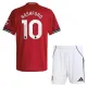 Conjunto Manchester United Marcus Rashford 10 Local 2025/2026 Niño