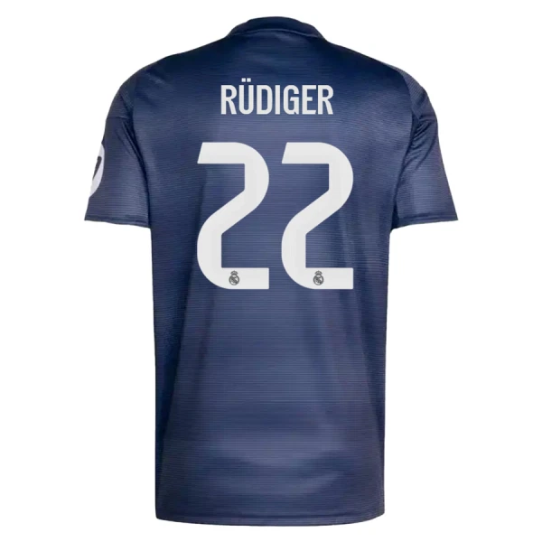 Camiseta Real Madrid Antonio Rüdiger 22 Visitante 2025/2026