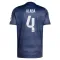 Camiseta Real Madrid David Alaba 4 Visitante 2025/2026