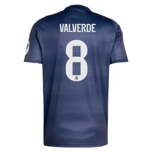 Camiseta Real Madrid Federico Valverde 8 Visitante 2025/2026