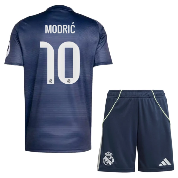 Conjunto Real Madrid Luka Modrić 10 Visitante 2025/2026 Niño