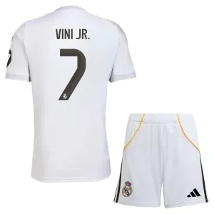 Conjunto Real Madrid Vinicius Junior 7 Local 2025/2026 Niño