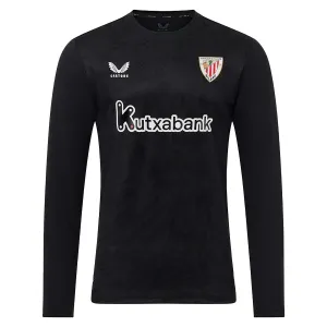 Camiseta Athletic Bilbao Portero 2025/2026 Negro Manga Larga