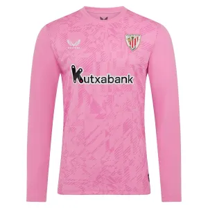 Camiseta Athletic Bilbao Portero 2025/2026 Rosa Manga Larga