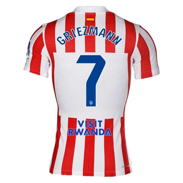 Camiseta Atlético Madrid Antoine Griezmann 7 Local 2025/2026 Camiseta Atlético Madrid Antoine Griezmann 7 Local 2025/2026
