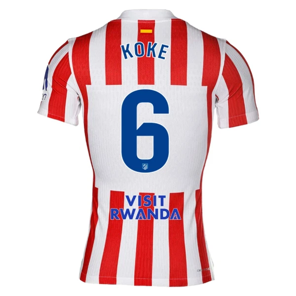 Camiseta Atlético Madrid Koke 6 Local 2025/2026