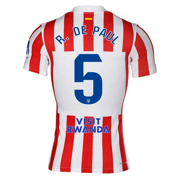 Camiseta Atlético Madrid R. de Paul 5 Local 2025/2026