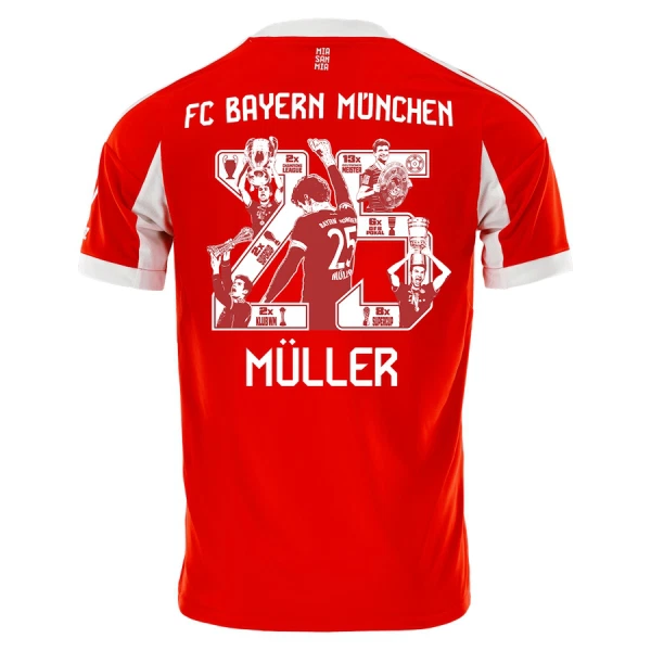 Camiseta FC Bayern Múnich Thomas Müller 25 Local 2025/2026 Edición Especial