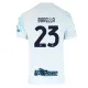 Camiseta Inter de Milán Nicolò Barella 23 Visitante 2025/2026