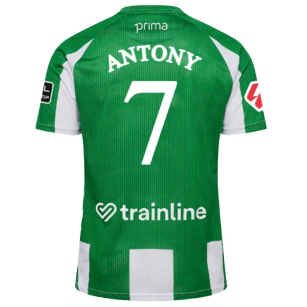 Camiseta Real Betis Antony 7 Local 2025/2026 Camiseta Real Betis Antony 7 Local 2025/2026