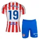 Conjunto Atlético Madrid Julián Álvarez 19 Local 2025/2026 Niño