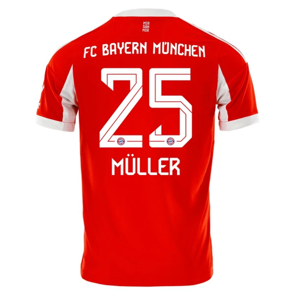 Conjunto FC Bayern Múnich Thomas Müller 25 Local 2025/2026 Niño
