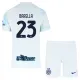 Conjunto Inter de Milán Nicolò Barella 23 Visitante 2025/2026 Niño