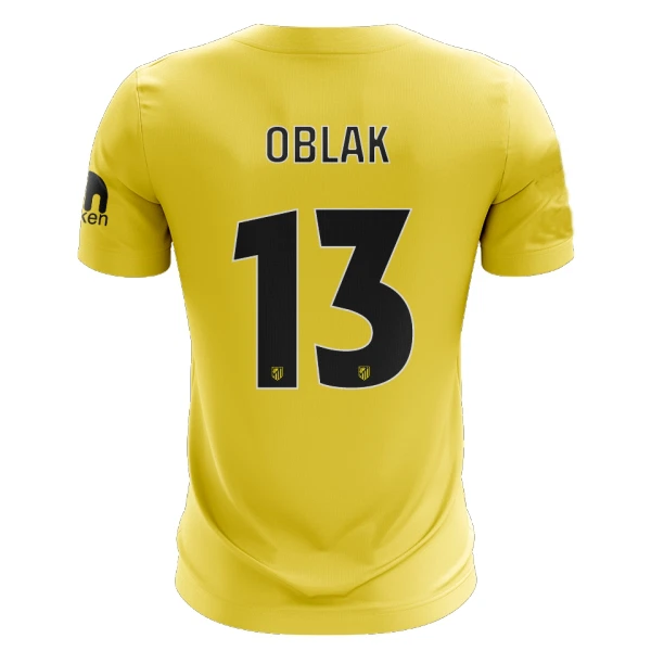 Camiseta Atlético Madrid Jan Oblak 13 Portero 2025/2026