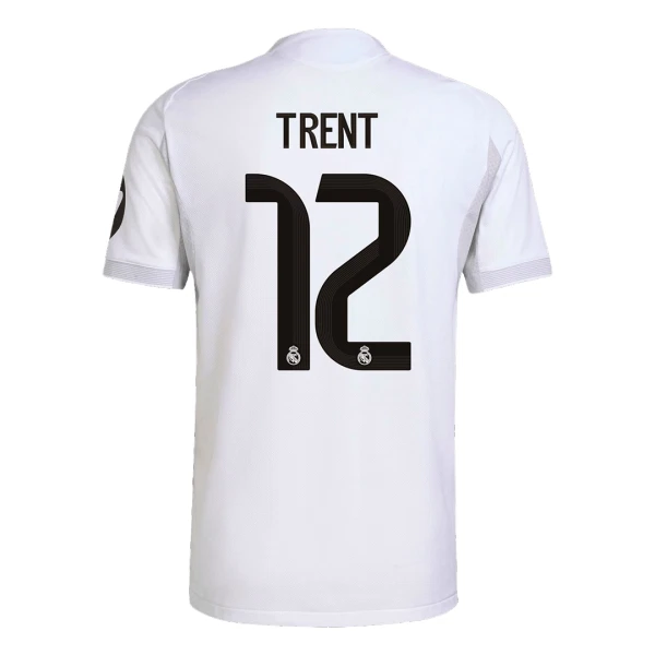Camiseta Real Madrid Trent Alexander-Arnold 12 Local 2025/2026 Camiseta Real Madrid Trent Alexander-Arnold 12 Local 2025/2026