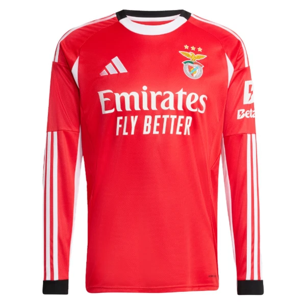 Camiseta SL Benfica Local 2025/2026 Manga Larga Camiseta SL Benfica Local 2025/2026 Manga Larga