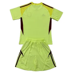 Conjunto Aston Villa Portero 2025/2026 Niño Amarillo