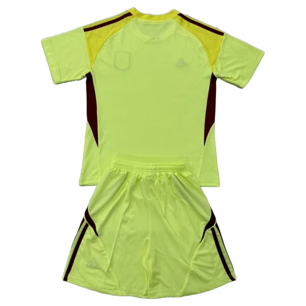 Conjunto Aston Villa Portero 2025/2026 Niño Amarillo