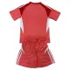 Conjunto Aston Villa Portero 2025/2026 Niño Rojo