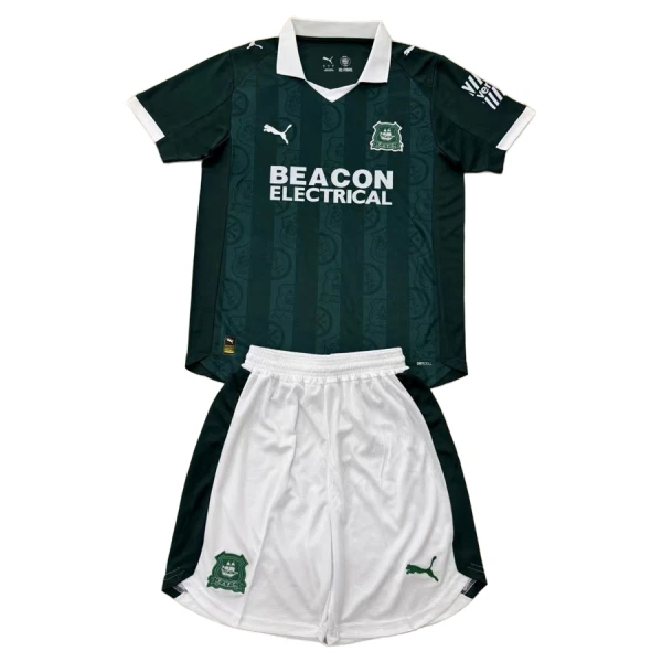Conjunto Plymouth Argyle Local 2025/2026 Niño Conjunto Plymouth Argyle Local 2025/2026 Niño