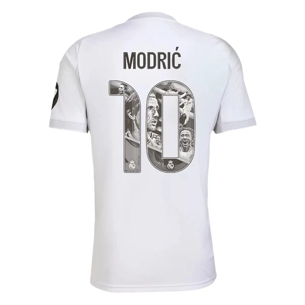 Conjunto Real Madrid Luka Modrić 10 Local 2025/2026 Niño Edición Especial