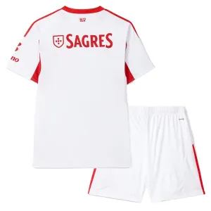 Conjunto SL Benfica Tercera Equipación 2025/2026 Niño