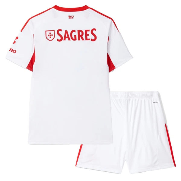 Conjunto SL Benfica Tercera Equipación 2025/2026 Niño