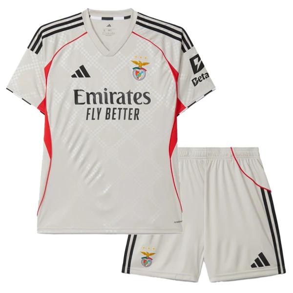 Conjunto SL Benfica Visitante 2025/2026 Niño