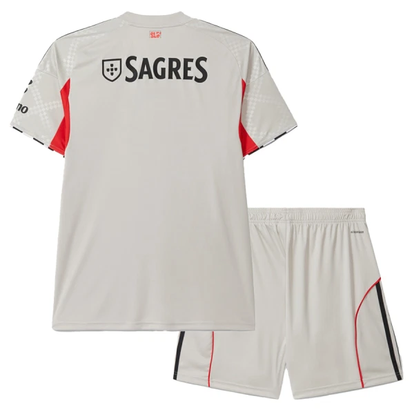Conjunto SL Benfica Visitante 2025/2026 Niño