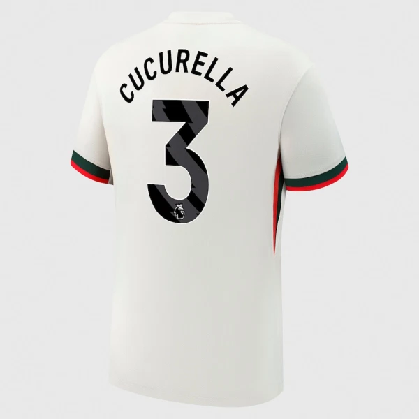 Camiseta Chelsea Cucurella 3 Visitante 2025/2026