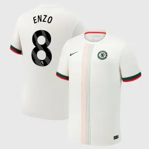 Camiseta Chelsea Enzo Fernández 8 Visitante 2025/2026