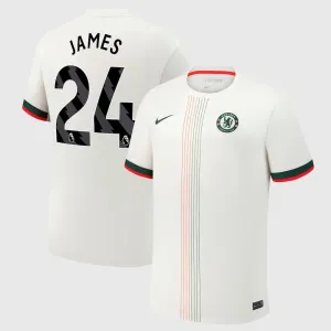 Camiseta Chelsea James 24 Visitante 2025/2026