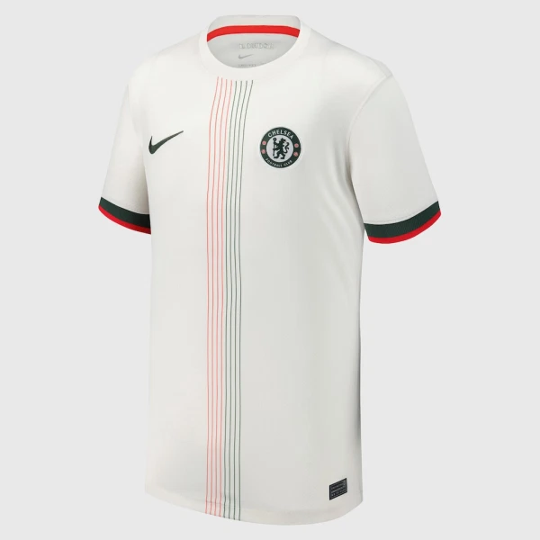 Camiseta Chelsea Moisés Caicedo 25 Visitante 2025/2026