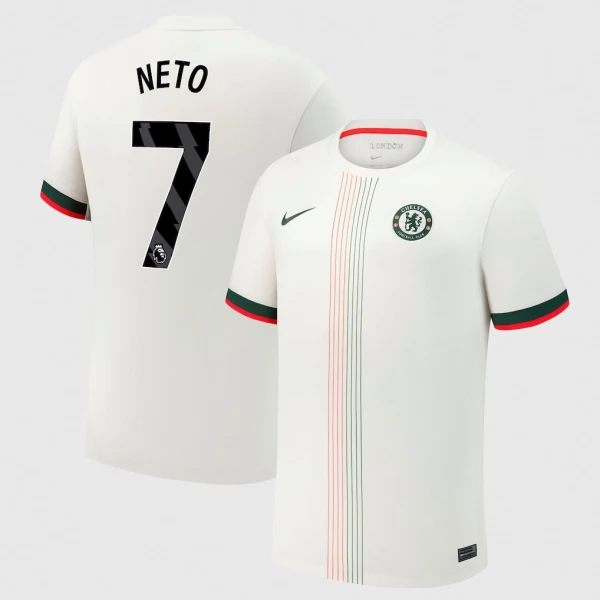 Camiseta Chelsea Pedro Neto 7 Visitante 2025/2026