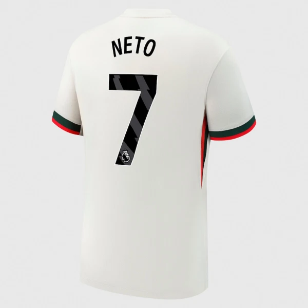 Camiseta Chelsea Pedro Neto 7 Visitante 2025/2026