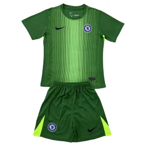 Conjunto Chelsea Portero 2025/2026 Niño Verde
