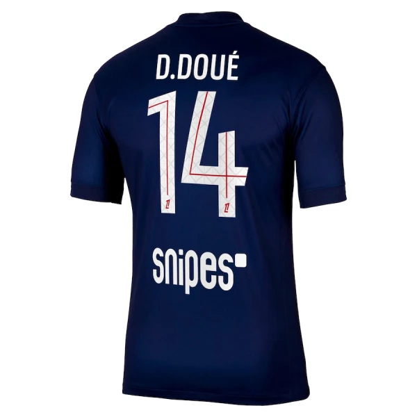 Camiseta PSG Désiré Doué 14 Local 2025/2026