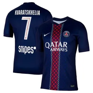 Camiseta PSG Khvicha Kvaratskhelia 7 Local 2025/2026